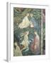 Lovers in a Garden in May-Maestro Venceslao-Framed Giclee Print