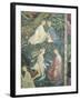 Lovers in a Garden in May-Maestro Venceslao-Framed Giclee Print