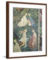 Lovers in a Garden in May-Maestro Venceslao-Framed Giclee Print