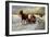 Lovers in a Sleigh-Alfred von Wierusz-Kowalski-Framed Giclee Print