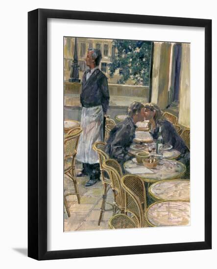 Lovers in August, Paris, 1998-Rosemary Lowndes-Framed Giclee Print