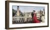 Lovers in Paris-Pierre Benson-Framed Giclee Print