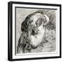 Lovers (Jupiter and I), C1560-Titian (Tiziano Vecelli)-Framed Giclee Print