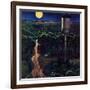 "Lovers' Lane, Falls City, Nebraska," May 24, 1947-John Falter-Framed Giclee Print