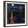 "Lovers' Lane, Falls City, Nebraska," May 24, 1947-John Falter-Framed Premium Giclee Print