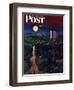 "Lovers' Lane, Falls City, Nebraska," Saturday Evening Post Cover, May 24, 1947-John Falter-Framed Giclee Print