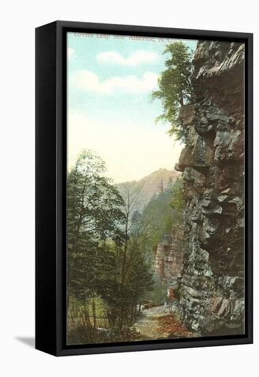Lovers Leap, Asheville, North Carolina-null-Framed Stretched Canvas