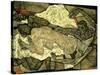 Lovers (Man and Woman I); Liebespaar (Mann Und Frau I), 1914-Egon Schiele-Stretched Canvas