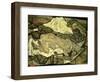 Lovers (Man and Woman I); Liebespaar (Mann Und Frau I), 1914-Egon Schiele-Framed Premium Giclee Print