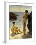 Lovers of the Sun, 1923-Henry Scott Tuke-Framed Giclee Print