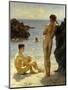 Lovers of the Sun-Henry Scott Tuke-Mounted Giclee Print