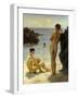 Lovers of the Sun-Henry Scott Tuke-Framed Giclee Print