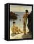 Lovers of the Sun-Henry Scott Tuke-Framed Stretched Canvas