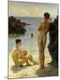 Lovers of the Sun-Henry Scott Tuke-Mounted Giclee Print