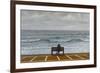 Lovers on a Bench-Mark Van Crombrugge-Framed Art Print