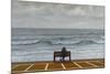 Lovers on a Bench-Mark Van Crombrugge-Mounted Premium Giclee Print