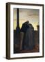 Lovers on Balcony, 1866-Federico Zandomeneghi-Framed Giclee Print