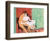 Lovers or Young Couple, 1910-Ernst Ludwig Kirchner-Framed Giclee Print