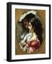 Lovers' Silence-Tranquillo Cremona-Framed Giclee Print