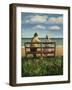 Lovers Tiff on the South Coast, 1984 (Panel)-Liz Wright-Framed Giclee Print