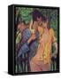 Lovers-Otto Mueller-Framed Stretched Canvas