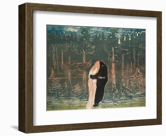 Lovers-Edvard Munch-Framed Giclee Print