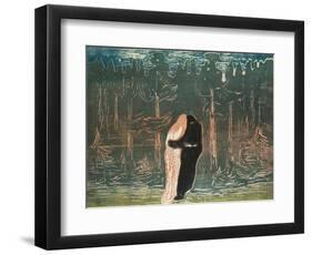 Lovers-Edvard Munch-Framed Giclee Print