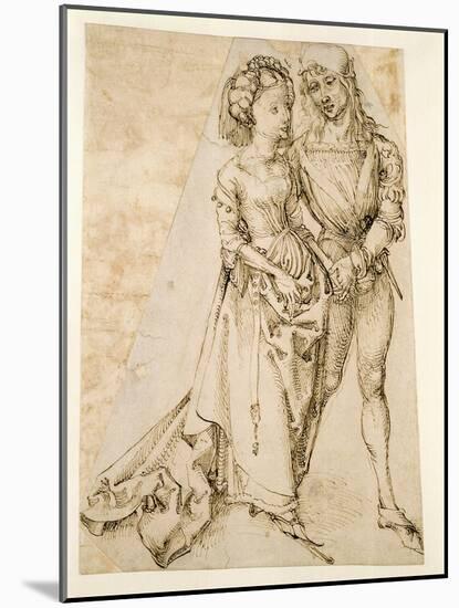 Lovers-Albrecht Dürer-Mounted Giclee Print