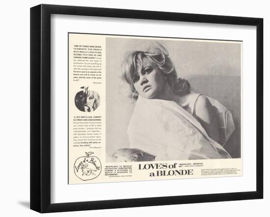 Loves of Blonde, 1967-null-Framed Art Print