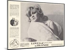 Loves of Blonde, 1967-null-Mounted Art Print