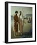 Lovest Thou Me? (More Than Thee)-David Lindsley-Framed Giclee Print