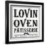 Lovin Oven1-ALI Chris-Framed Giclee Print