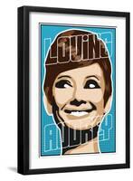 Loving Audrey I-Cristian Mielu-Framed Art Print