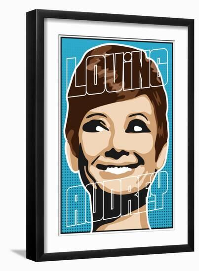 Loving Audrey I-Cristian Mielu-Framed Art Print