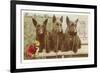 Loving Birthday Wishes, Three Scottie Dogs-null-Framed Premium Giclee Print