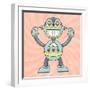 Loving Bot-Marcus Prime-Framed Art Print