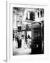 Loving Couple Kissing and Red Telephone Booth - London - UK - England - United Kingdom - Europe-Philippe Hugonnard-Framed Photographic Print