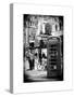 Loving Couple Kissing and Red Telephone Booth - London - UK - England - United Kingdom - Europe-Philippe Hugonnard-Stretched Canvas