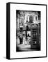 Loving Couple Kissing and Red Telephone Booth - London - UK - England - United Kingdom - Europe-Philippe Hugonnard-Framed Stretched Canvas