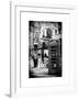 Loving Couple Kissing and Red Telephone Booth - London - UK - England - United Kingdom - Europe-Philippe Hugonnard-Framed Art Print