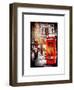 Loving Couple Kissing and Red Telephone Booth - London - UK - England - United Kingdom - Europe-Philippe Hugonnard-Framed Art Print