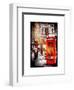 Loving Couple Kissing and Red Telephone Booth - London - UK - England - United Kingdom - Europe-Philippe Hugonnard-Framed Art Print