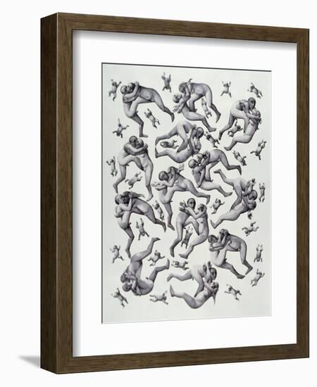 Loving Couples, 1987-Evelyn Williams-Framed Giclee Print