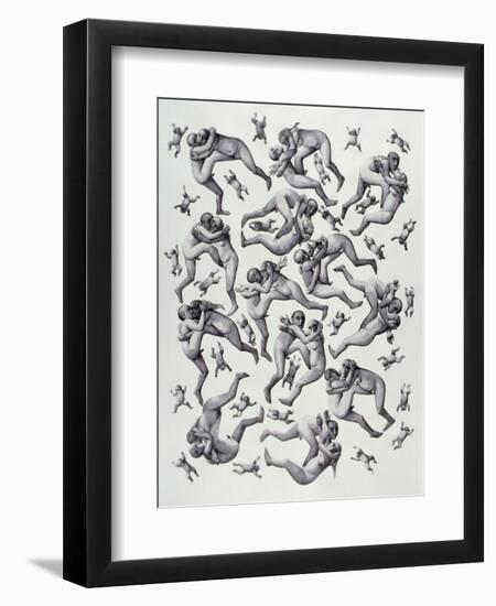 Loving Couples, 1987-Evelyn Williams-Framed Giclee Print