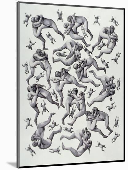 Loving Couples, 1987-Evelyn Williams-Mounted Giclee Print