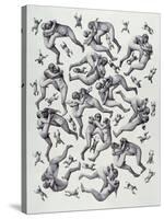 Loving Couples, 1987-Evelyn Williams-Stretched Canvas