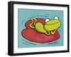 Loving Frog-Dieterle-Framed Art Print