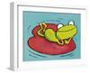 Loving Frog-Dieterle-Framed Art Print