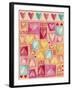 Loving Hearts-Maria Trad-Framed Giclee Print