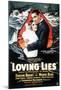 Loving Lies - 1924-null-Mounted Giclee Print
